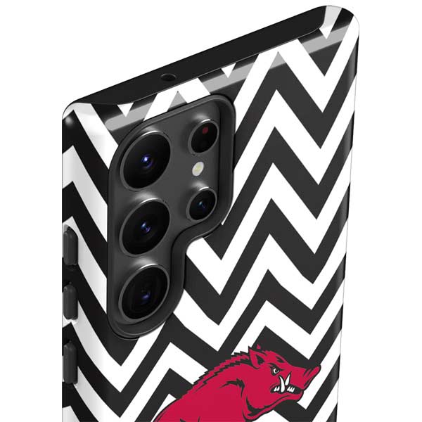 University of Arkansas-Fayetteville Chevron Print Galaxy S23 Ultra Pro Case