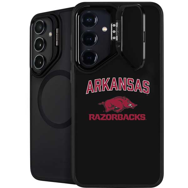 University of Arkansas-Fayetteville Razorbacks Black Galaxy S26 Plus Kickstand Case