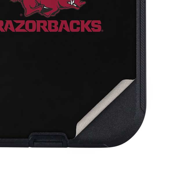 University of Arkansas-Fayetteville Razorbacks Black Otterbox Defender iPhone Skin