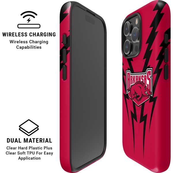University of Arkansas-Fayetteville Razorbacks iPhone 16 Pro Max Magsafe Impact Case