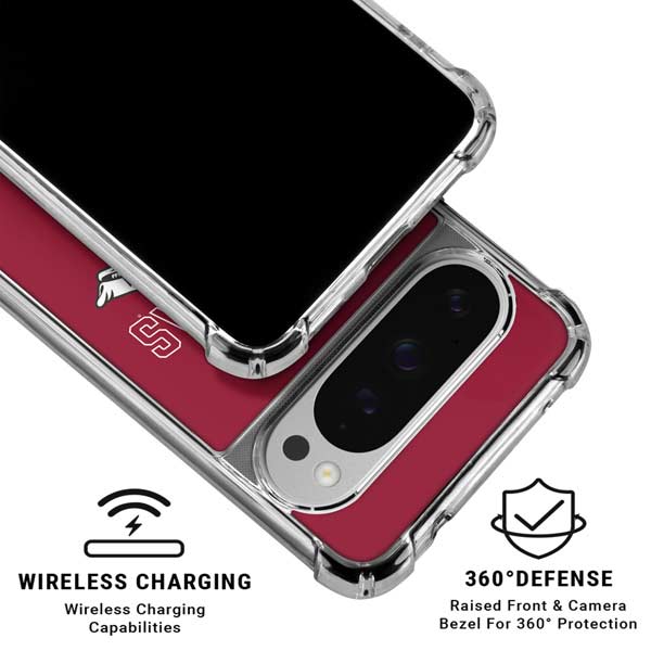 University of Arkansas-Fayetteville Razorbacks Logo Google Pixel 10 Pro XL Clear Case