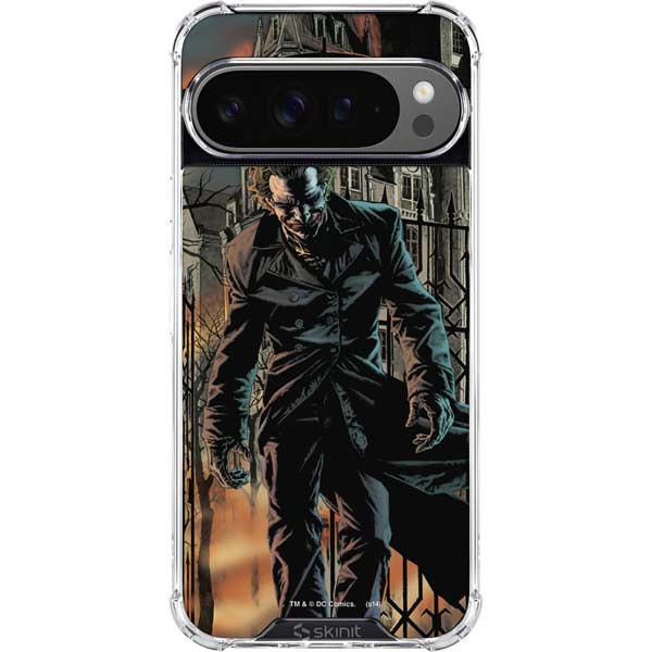 DC Comics The Joker Walking Dark Grounds Comic Art By Lee Bermejo Google Pixel 10 Pro Clear Case