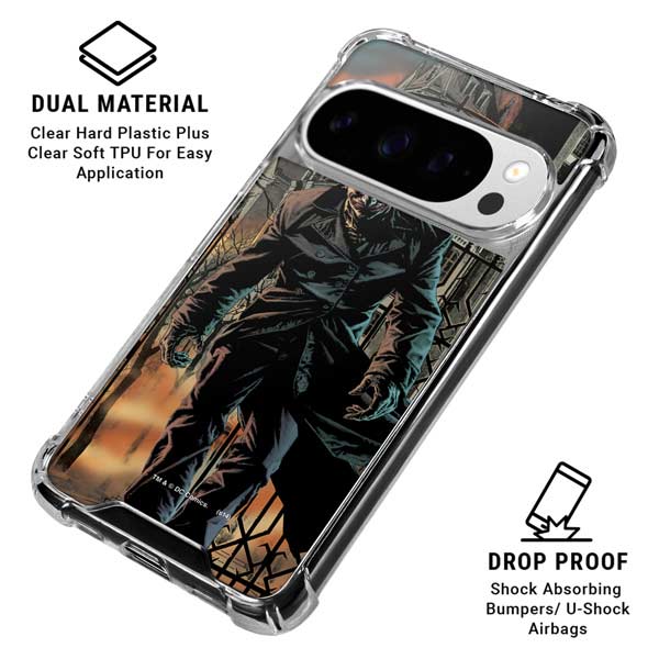 DC Comics The Joker Walking Dark Grounds Comic Art By Lee Bermejo Google Pixel 10 Pro Clear Case
