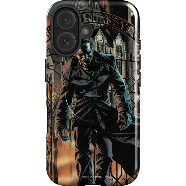 DC Comics The Joker Walking Dark Grounds Comic Art By Lee Bermejo iPhone 16 Magsafe Impact Case