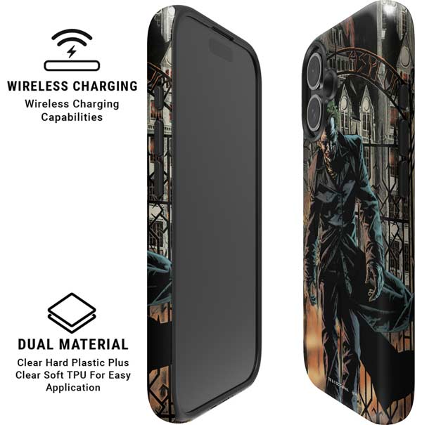 DC Comics The Joker Walking Dark Grounds Comic Art By Lee Bermejo iPhone 16 Magsafe Impact Case
