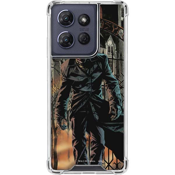 DC Comics The Joker Walking Dark Grounds Comic Art By Lee Bermejo Moto G Power 5G (2025) Clear Case