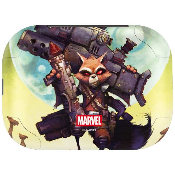 Marvel Rocket Raccoon Armored Arsenal Amazon Echo Buds Skin