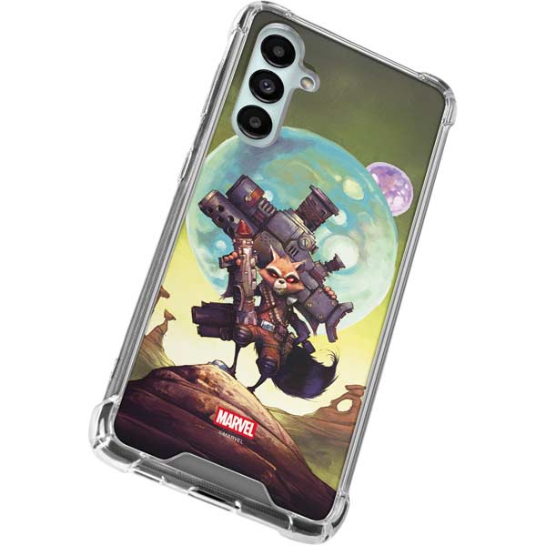 Marvel Rocket Raccoon Armored Arsenal Galaxy A16 5G Clear Case
