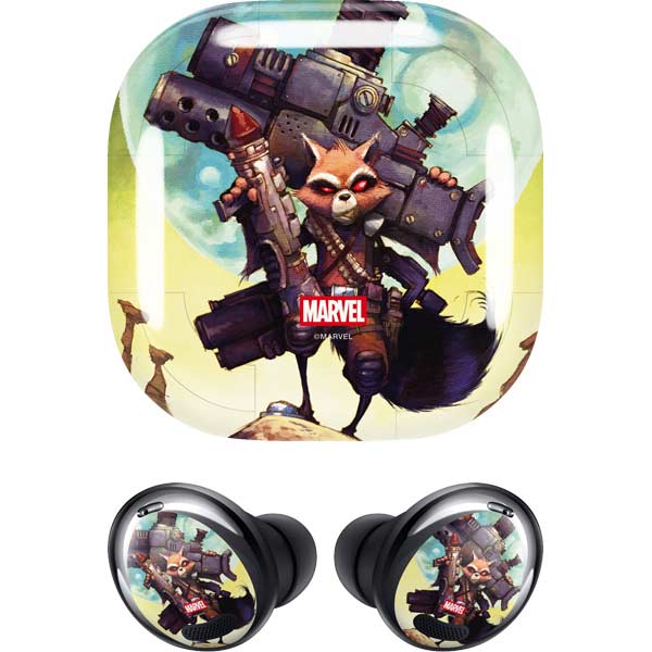 Marvel Rocket Raccoon Armored Arsenal Galaxy Buds Pro Skin