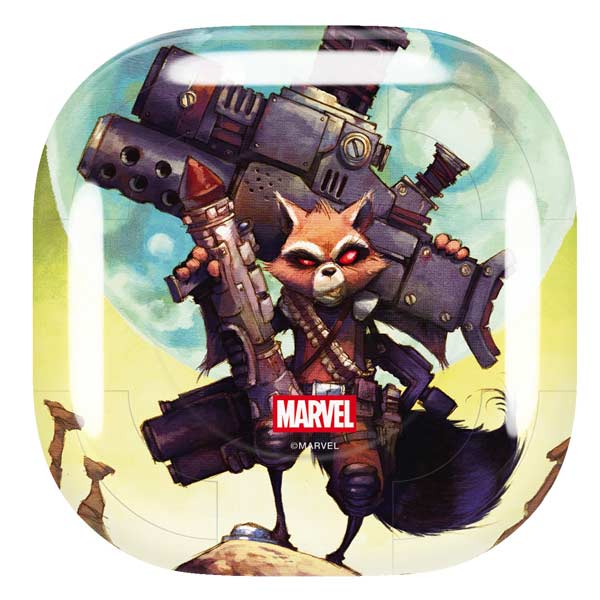 Marvel Rocket Raccoon Armored Arsenal Galaxy Buds Pro Skin