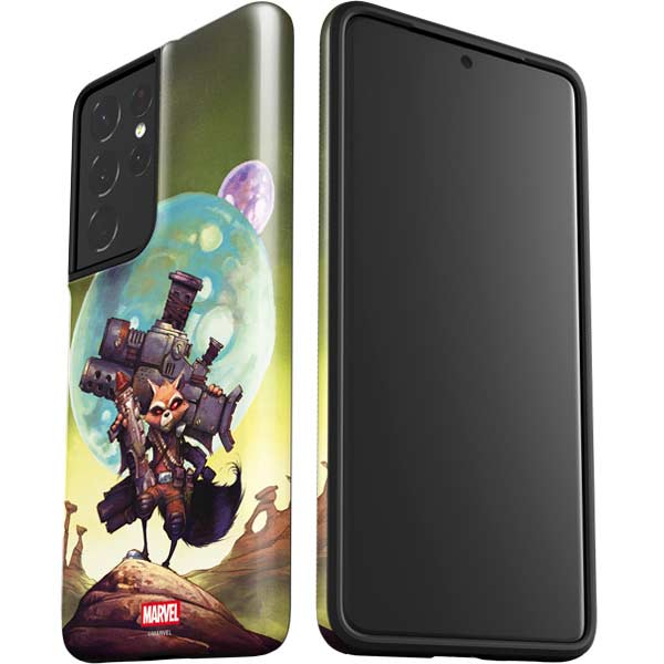 Marvel Rocket Raccoon Armored Arsenal Galaxy S21 Ultra 5G Pro Case