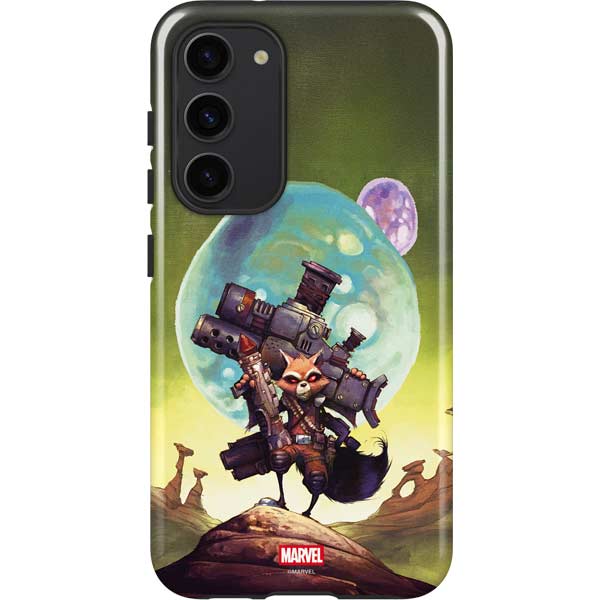 Marvel Rocket Raccoon Armored Arsenal Galaxy S23 Plus Pro Case