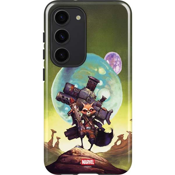 Marvel Rocket Raccoon Armored Arsenal Galaxy S23 Pro Case