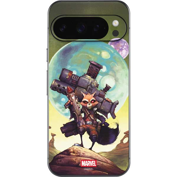 Marvel Rocket Raccoon Armored Arsenal Google Pixel 10 Pro XL Skin