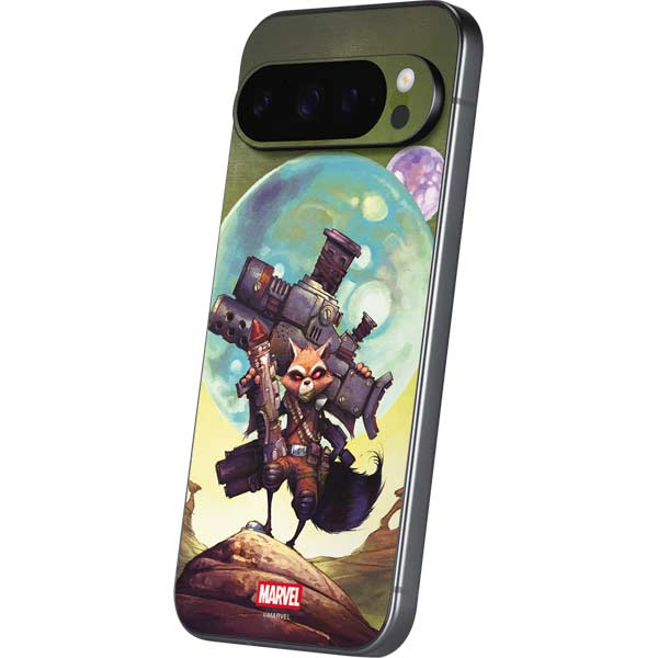 Marvel Rocket Raccoon Armored Arsenal Google Pixel 10 Pro XL Skin