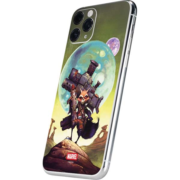 Marvel Rocket Raccoon Armored Arsenal iPhone 11 Pro Skin