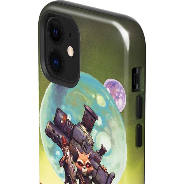 Marvel Rocket Raccoon Armored Arsenal iPhone 12 Mini Impact Case