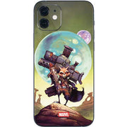 Marvel Rocket Raccoon Armored Arsenal iPhone 12 Skin