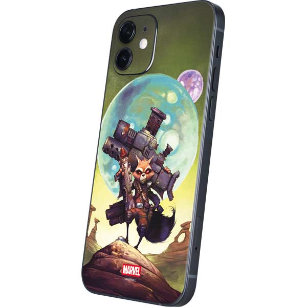 Marvel Rocket Raccoon Armored Arsenal iPhone 12 Skin