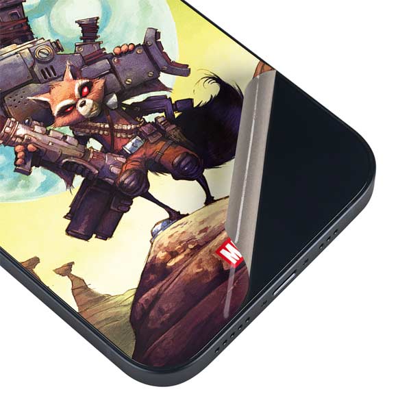 Marvel Rocket Raccoon Armored Arsenal iPhone 13 Mini Skin