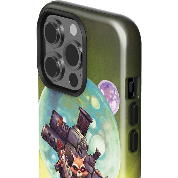 Marvel Rocket Raccoon Armored Arsenal iPhone 13 Pro Impact Case