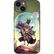 Marvel Rocket Raccoon Armored Arsenal iPhone 13 Skin