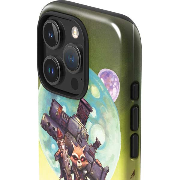 Marvel Rocket Raccoon Armored Arsenal iPhone 16 Pro Max Impact Case