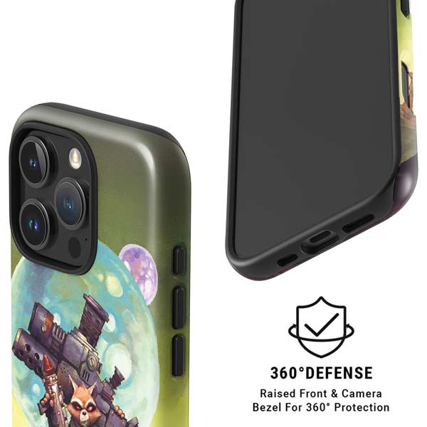 Marvel Rocket Raccoon Armored Arsenal iPhone 16 Pro Max Magsafe Impact Case