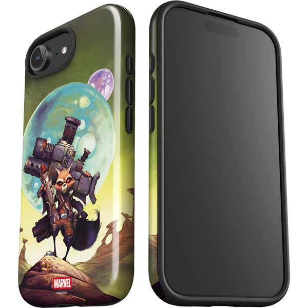 Marvel Rocket Raccoon Armored Arsenal iPhone 16e Impact Case