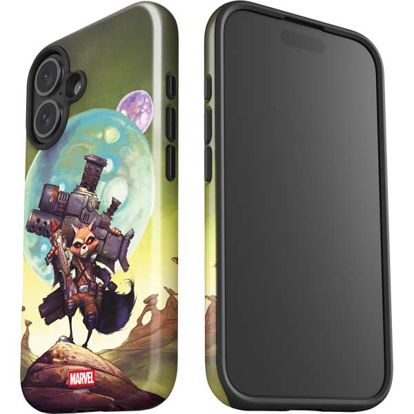 Marvel Rocket Raccoon Armored Arsenal iPhone 17 Impact Case
