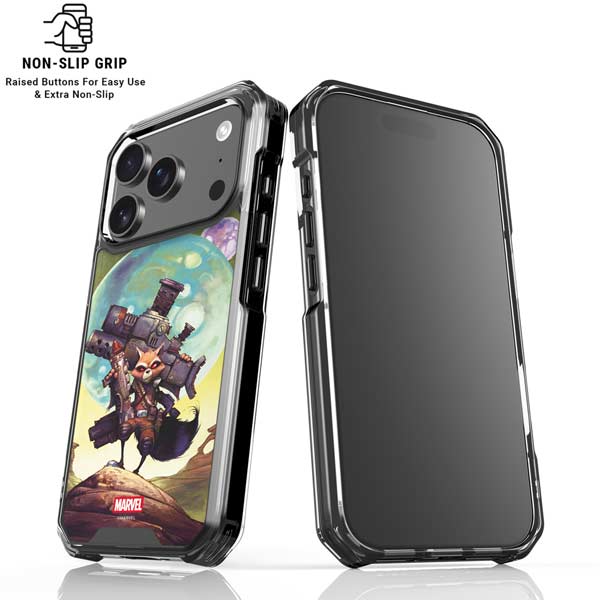 Marvel Rocket Raccoon Armored Arsenal iPhone 17 Pro MagSafe Case