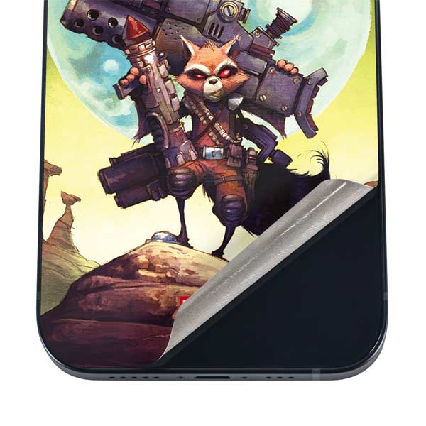 Marvel Rocket Raccoon Armored Arsenal iPhone 17 Pro Skin