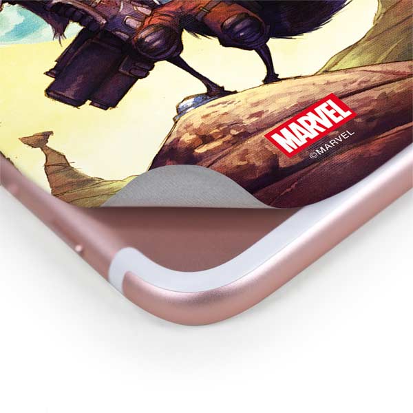 Marvel Rocket Raccoon Armored Arsenal iPhone 8 Plus Skin