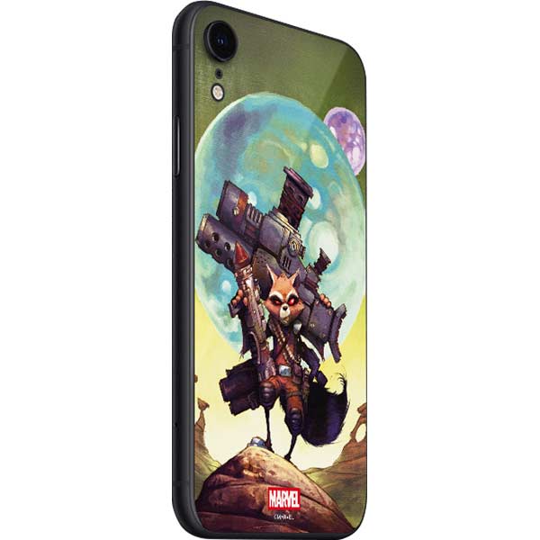Marvel Rocket Raccoon Armored Arsenal iPhone SE (2nd & 3rd Gen) Skin