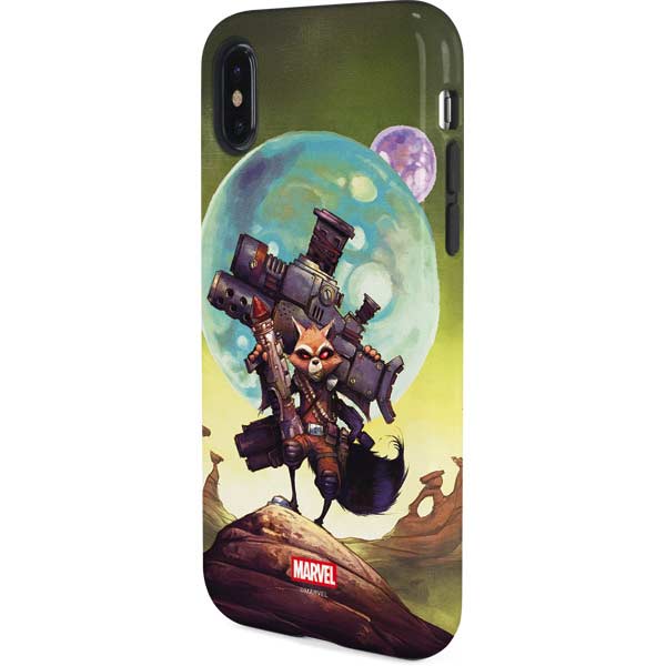 Marvel Rocket Raccoon Armored Arsenal iPhone XS Pro Case