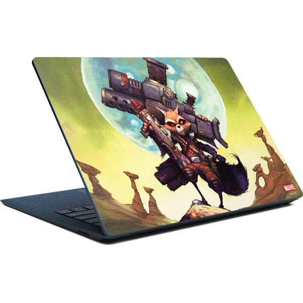 Marvel Rocket Raccoon Armored Arsenal Surface Laptop Skin