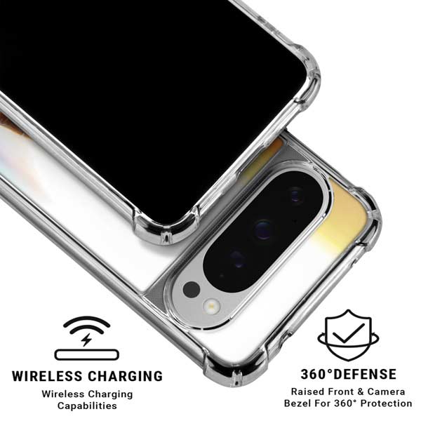 Superman 2025 Man of Steel Ascension Heroic Glow Google Pixel 10 Pro Clear Case