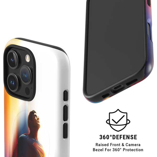 Superman 2025 Man of Steel Ascension Heroic Glow iPhone 16 Pro Max Magsafe Impact Case