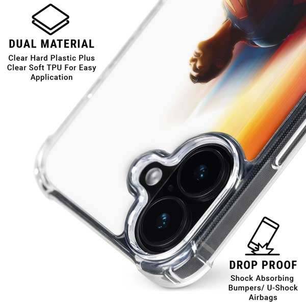 Superman 2025 Man of Steel Ascension Heroic Glow iPhone 17 MagSafe Case
