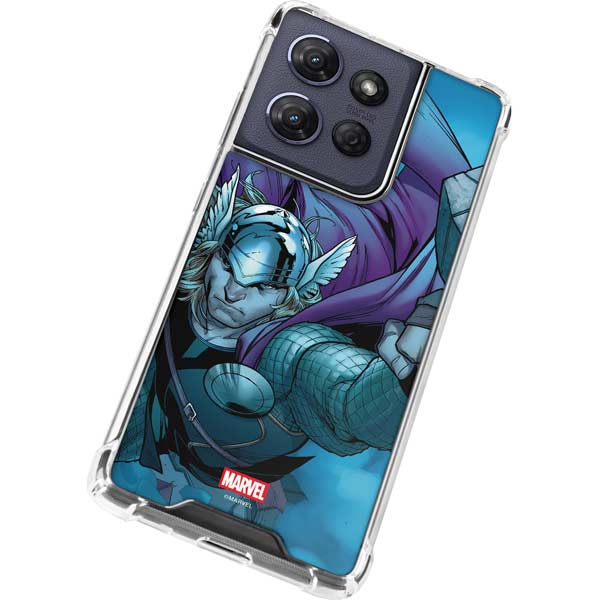 Marvel Thor Asgard on Ice Moto G 5G (2025) Clear Case