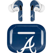 MLB Atlanta Braves - Solid Distressed AirPods Skins