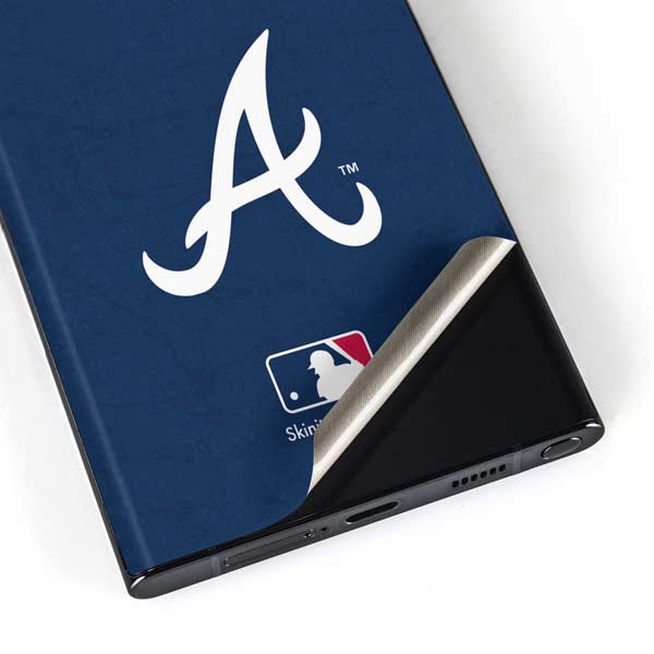 MLB Atlanta Braves - Solid Distressed Galaxy Skins