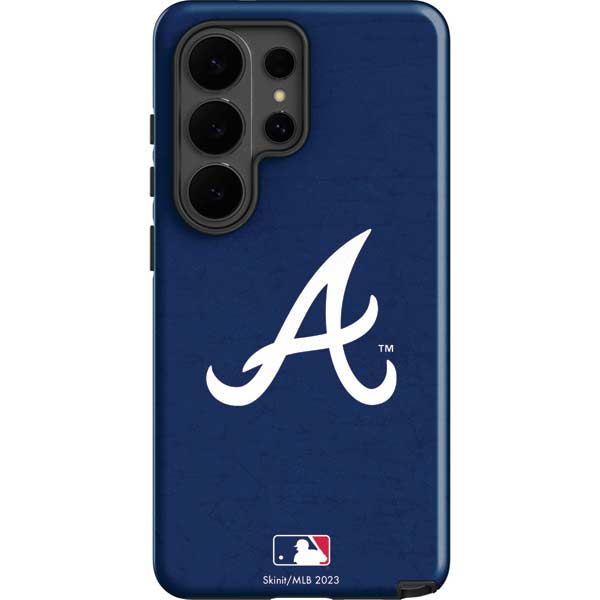 MLB Atlanta Braves - Solid Distressed Galaxy S26 Ultra Impact Case