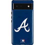 MLB Atlanta Braves - Solid Distressed Pixel Cases