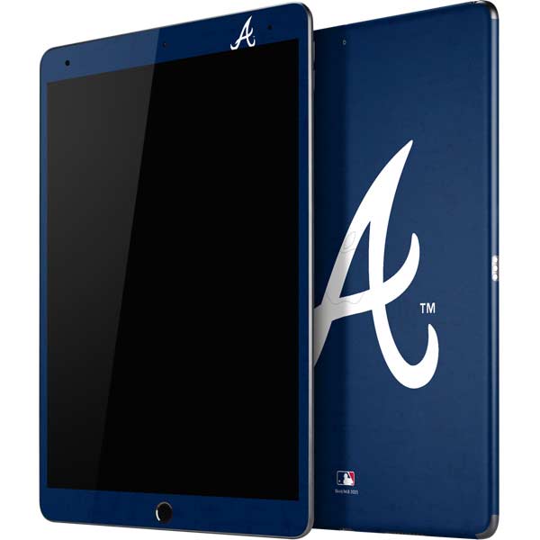 MLB Atlanta Braves - Solid Distressed iPad Skins
