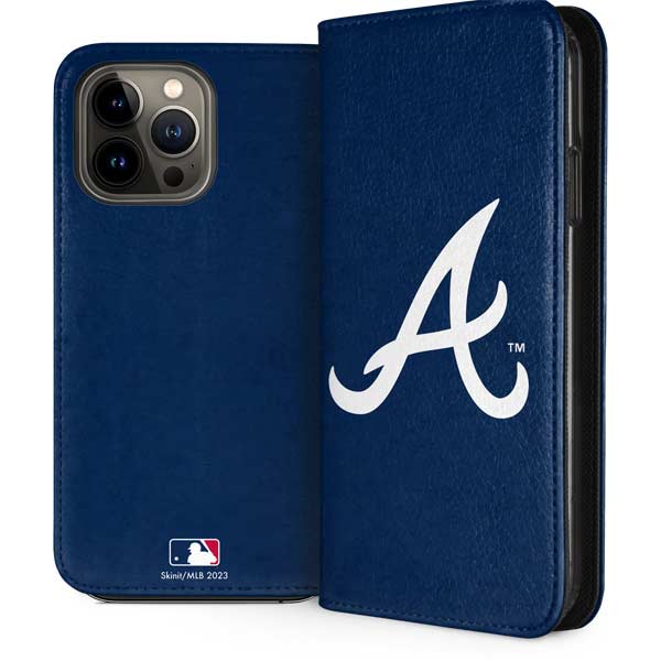MLB Atlanta Braves - Solid Distressed iPhone Cases