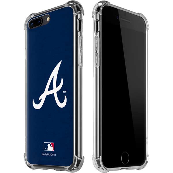 MLB Atlanta Braves - Solid Distressed iPhone Cases