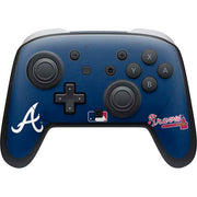 MLB Atlanta Braves - Solid Distressed Nintendo Skins