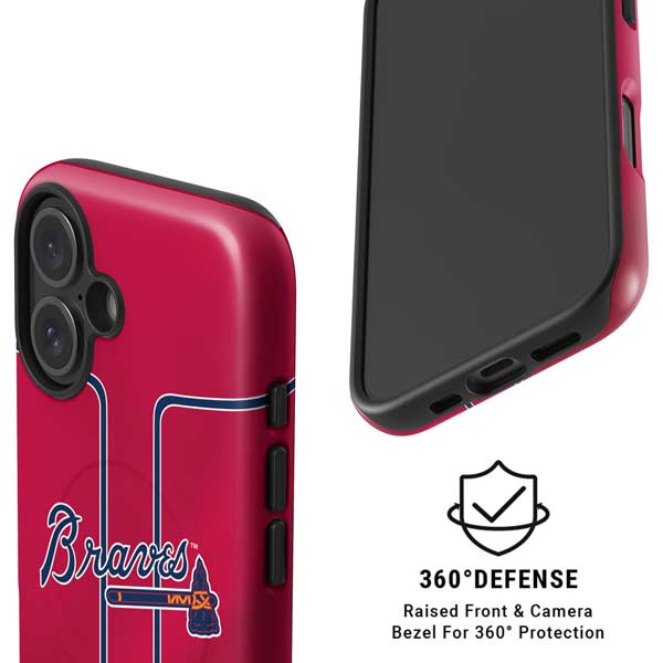MLB Atlanta Braves Alternate/Away Jersey iPhone 16 Magsafe Impact Case