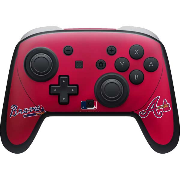 MLB Atlanta Braves Alternate/Away Jersey Nintendo Switch 2 (2025) Pro Controller Skin